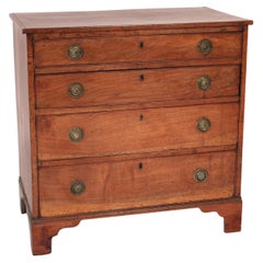 Antique George III Style Mahogany Chest of Drawers