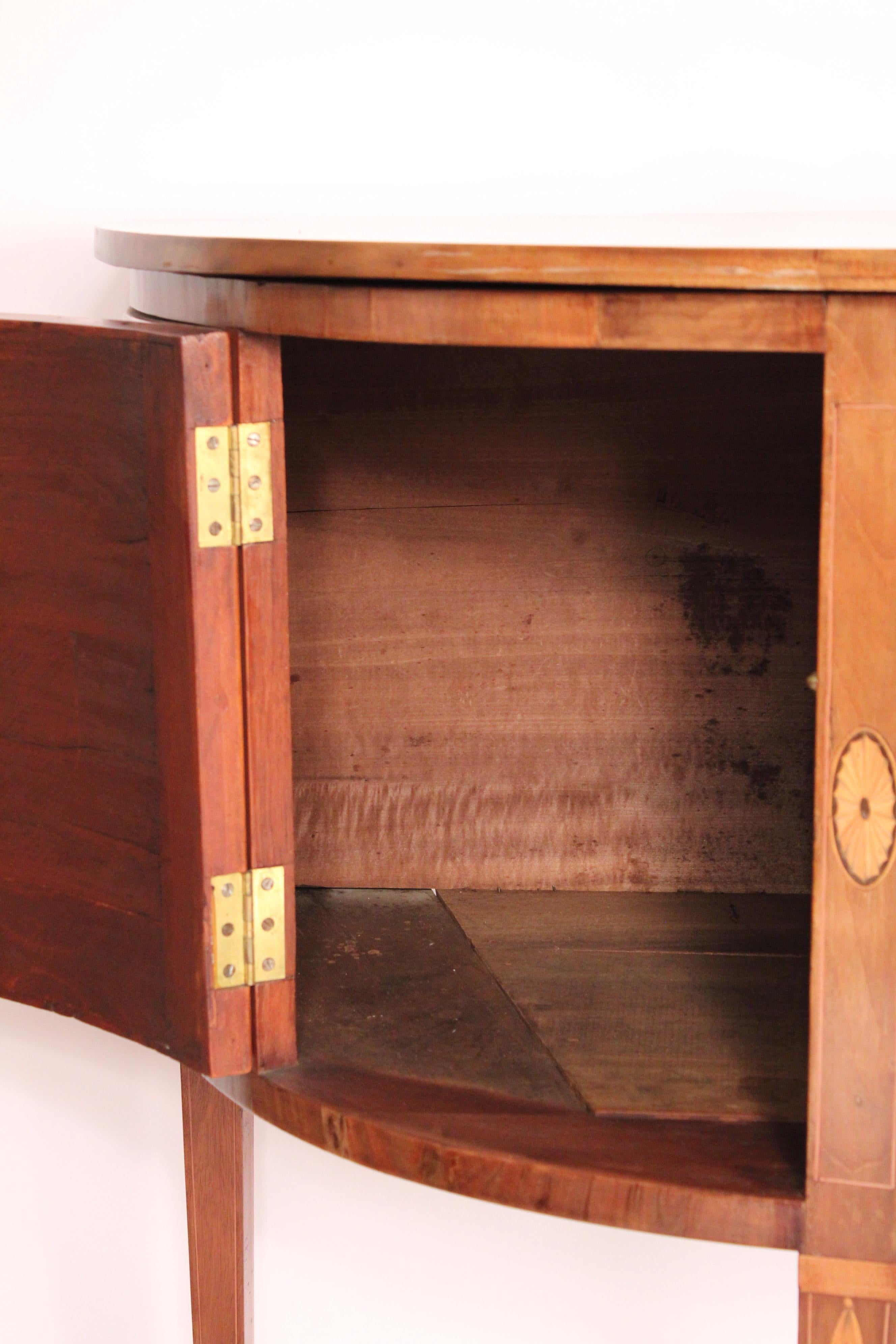 Antica credenza in mogano in stile Giorgio III in vendita 8