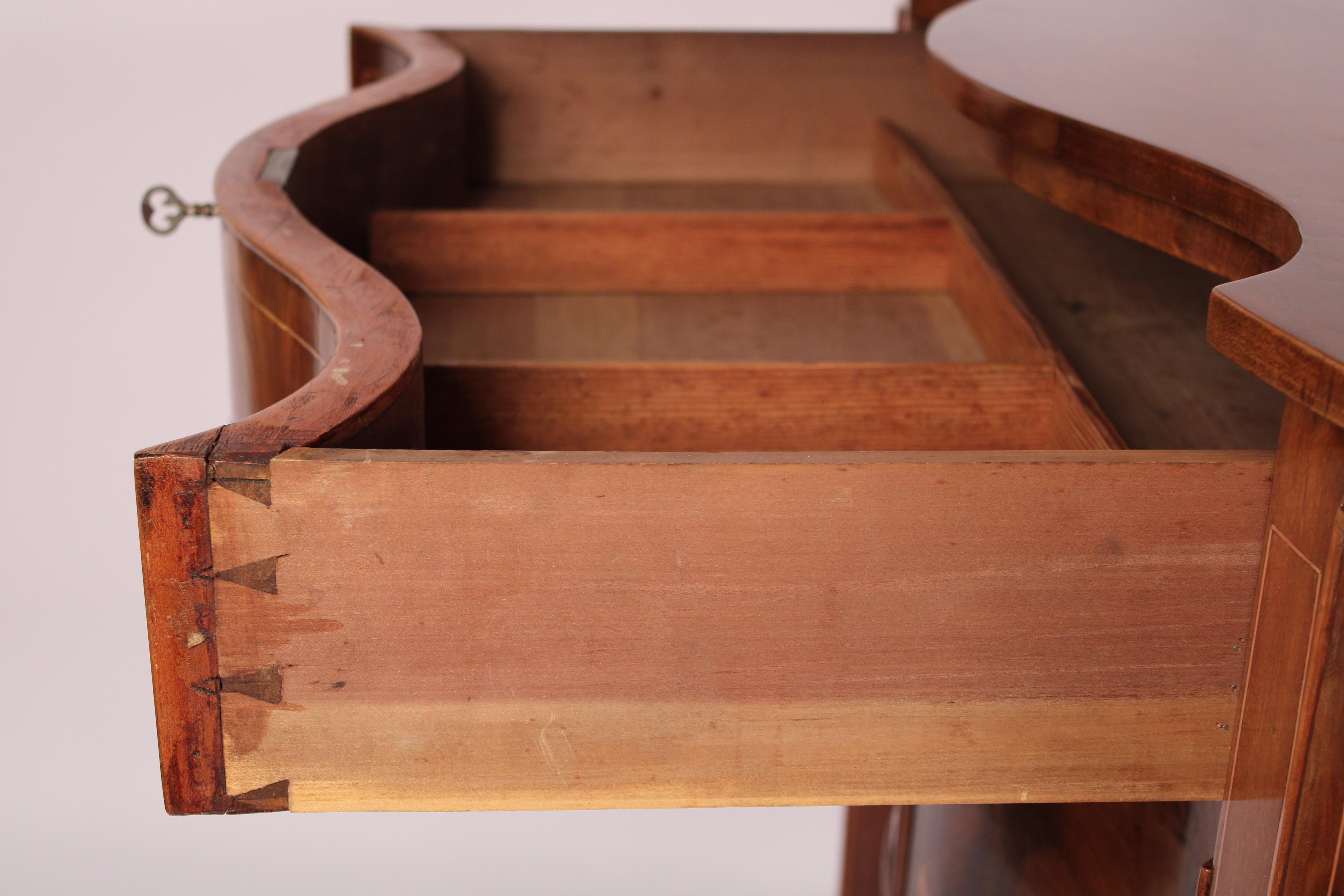 Antica credenza in mogano in stile Giorgio III in vendita 11