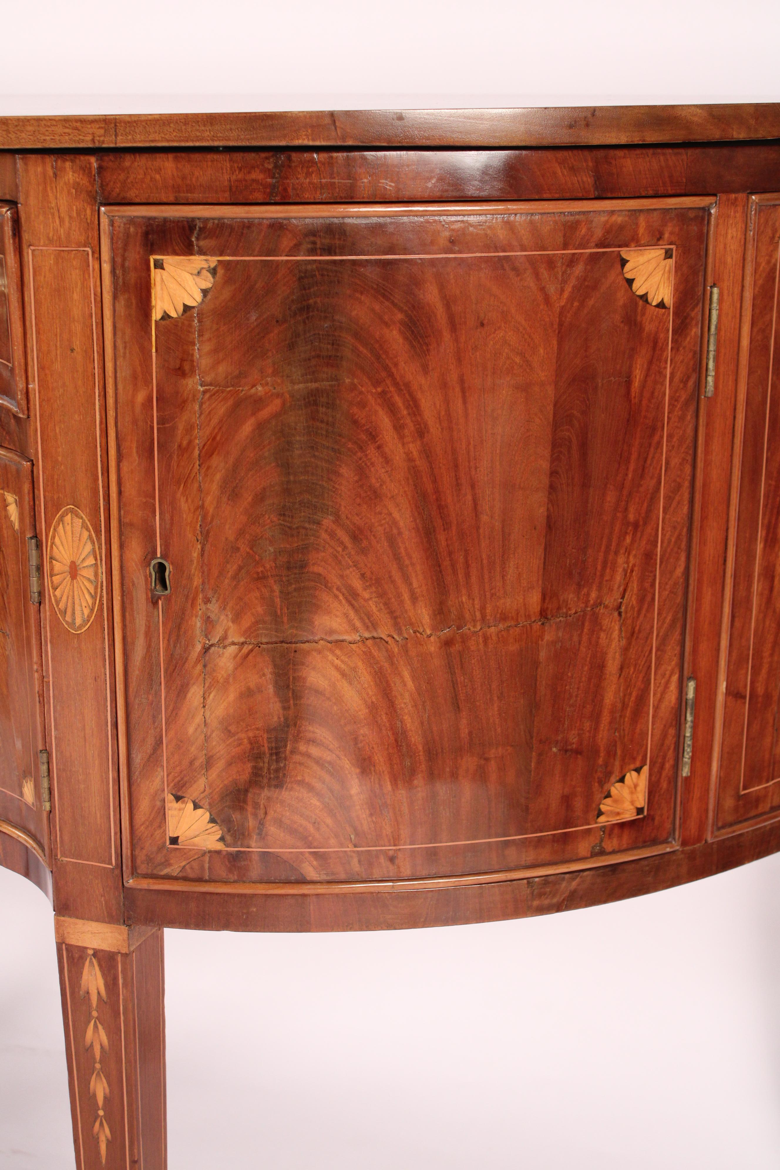 Antica credenza in mogano in stile Giorgio III in vendita 1