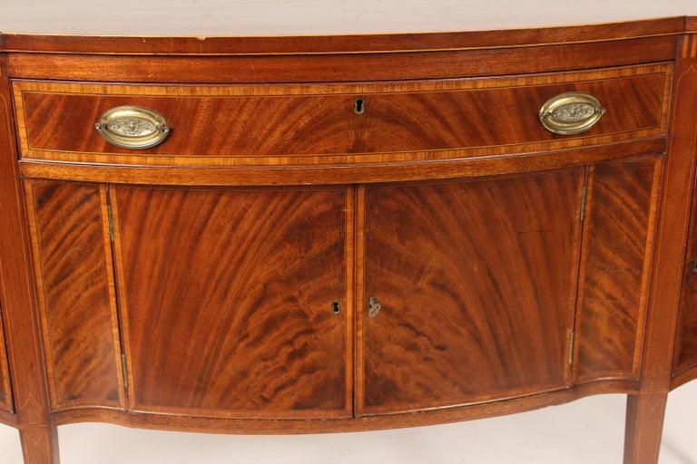 Antique George III Style Mahogany Sideboard For Sale 3