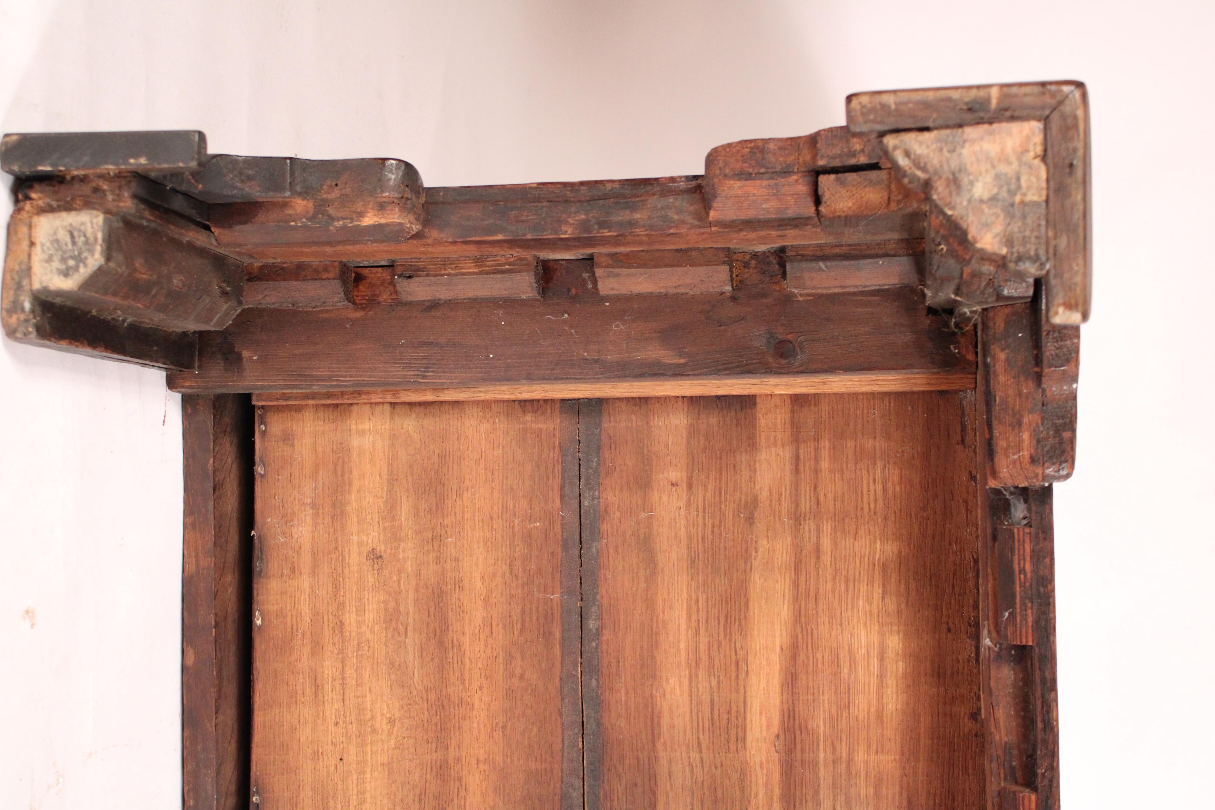 Antique George III Style Oak Mule Chest 10