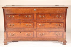 Antique George III Style Oak Mule Chest