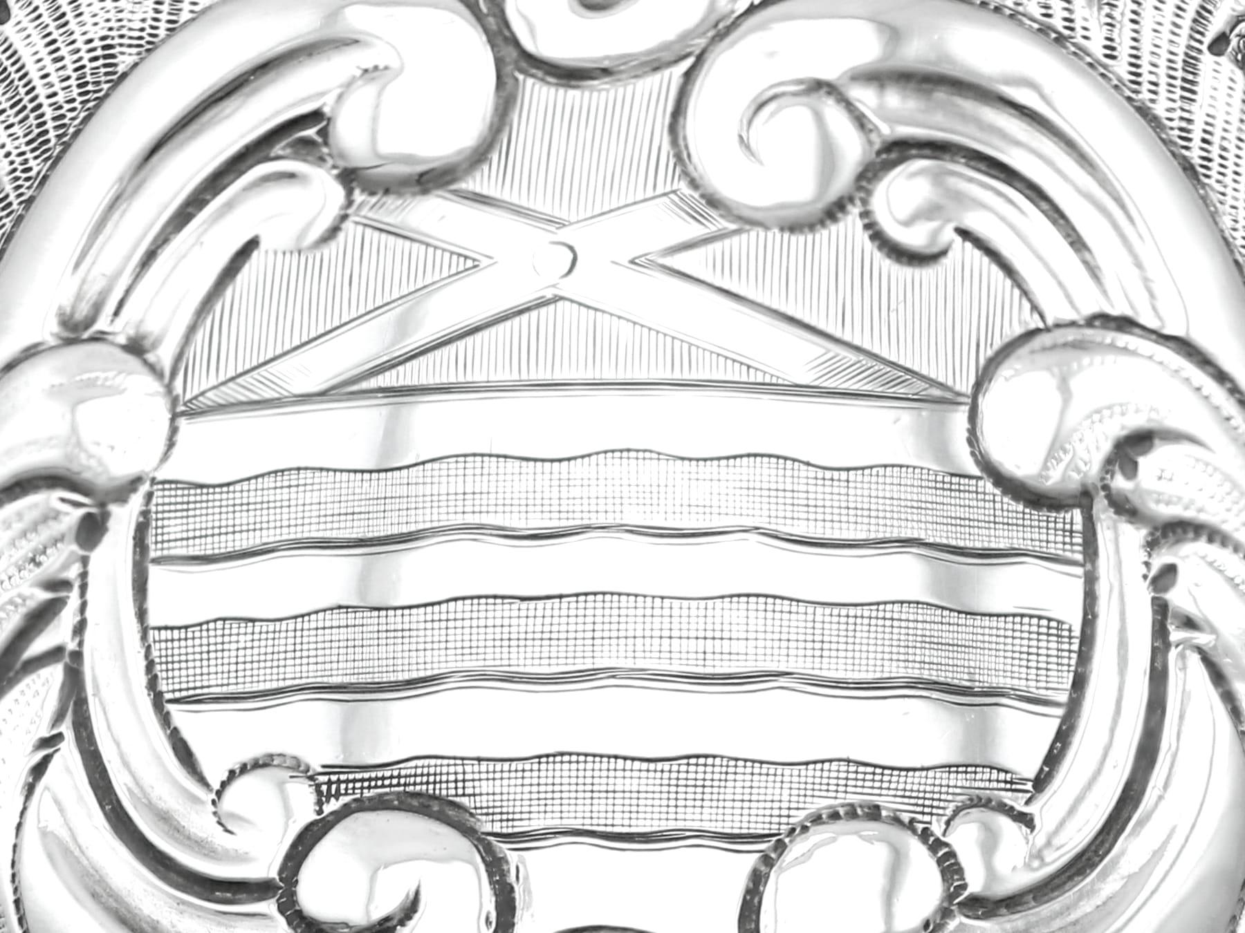 Antiker Quarz-Tankard aus Sterlingsilber, George IV.-Periode, 1820er Jahre im Angebot 1