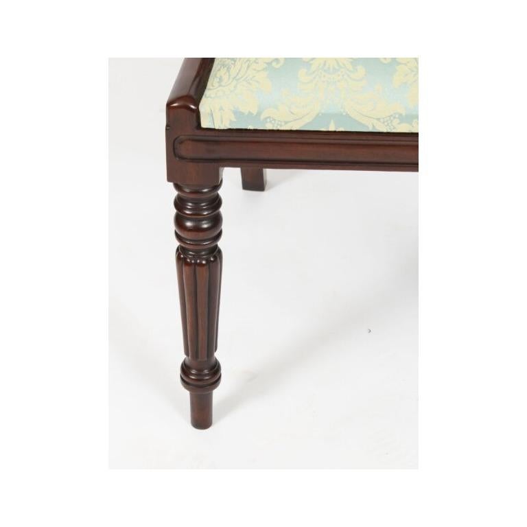 Ancienne table de salle à manger George IV et 6 chaises C1820 19ème siècle en vente 11
