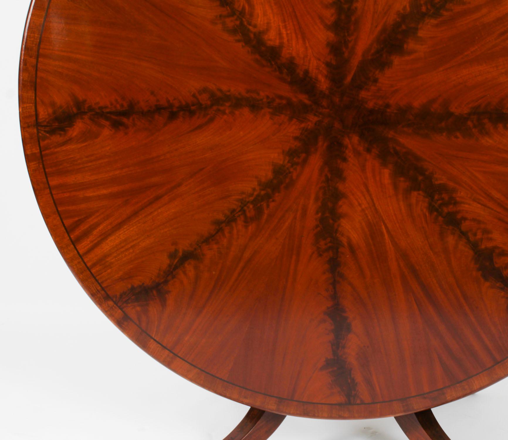 Antique George IV Loo Breakfast Dining Table Gillows Circa 19th Century For Sale 3