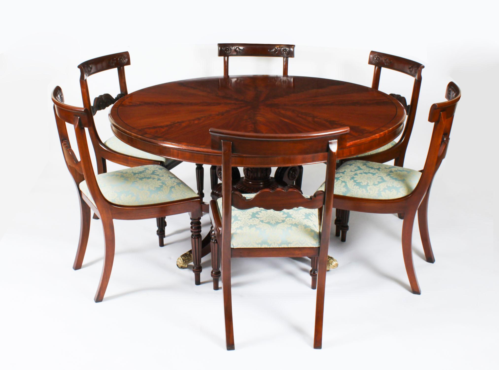 English Antique George IV Loo Breakfast Dining Table Gillows Circa 19th Century For Sale