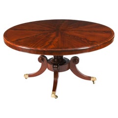 Antique George IV Loo Breakfast Dining Table Gillows Circa 19th Century