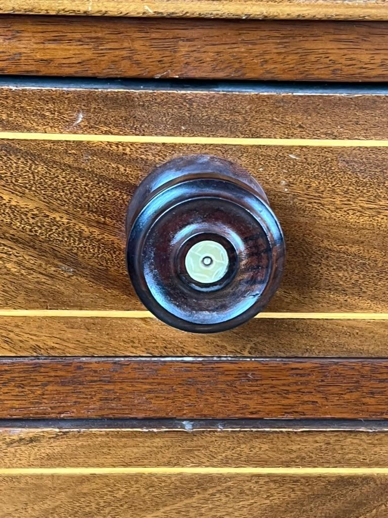 Antique George IV Mahogany Stepback Bookcase c. 1830 For Sale 5