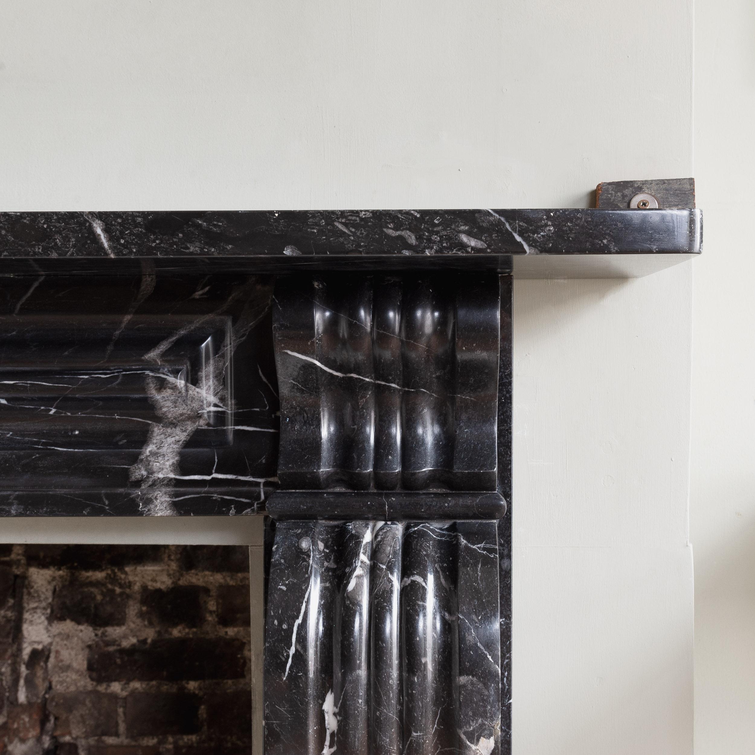 Antique George IV Radstock Black Fireplace For Sale 4