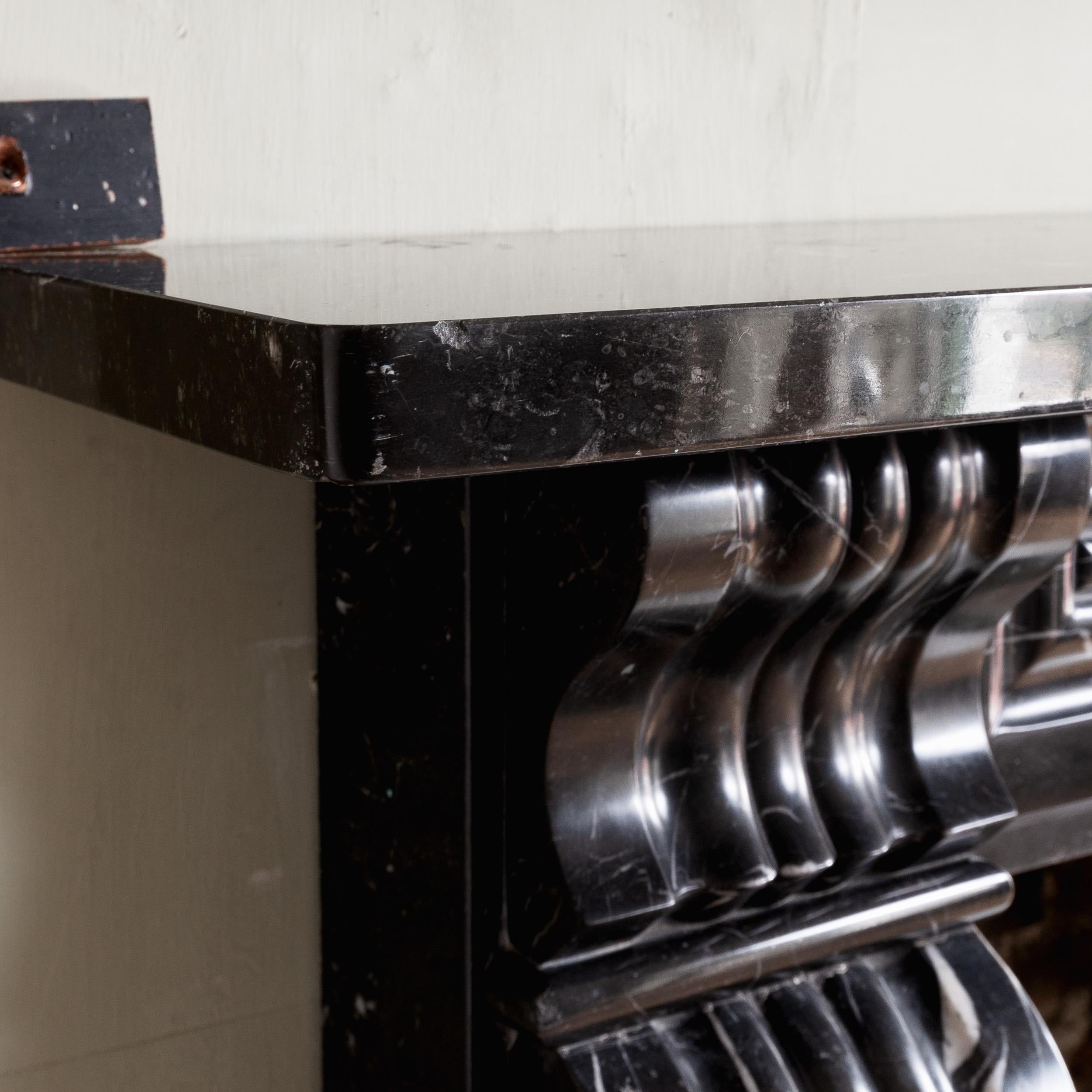 Antique George IV Radstock Black Fireplace For Sale 7