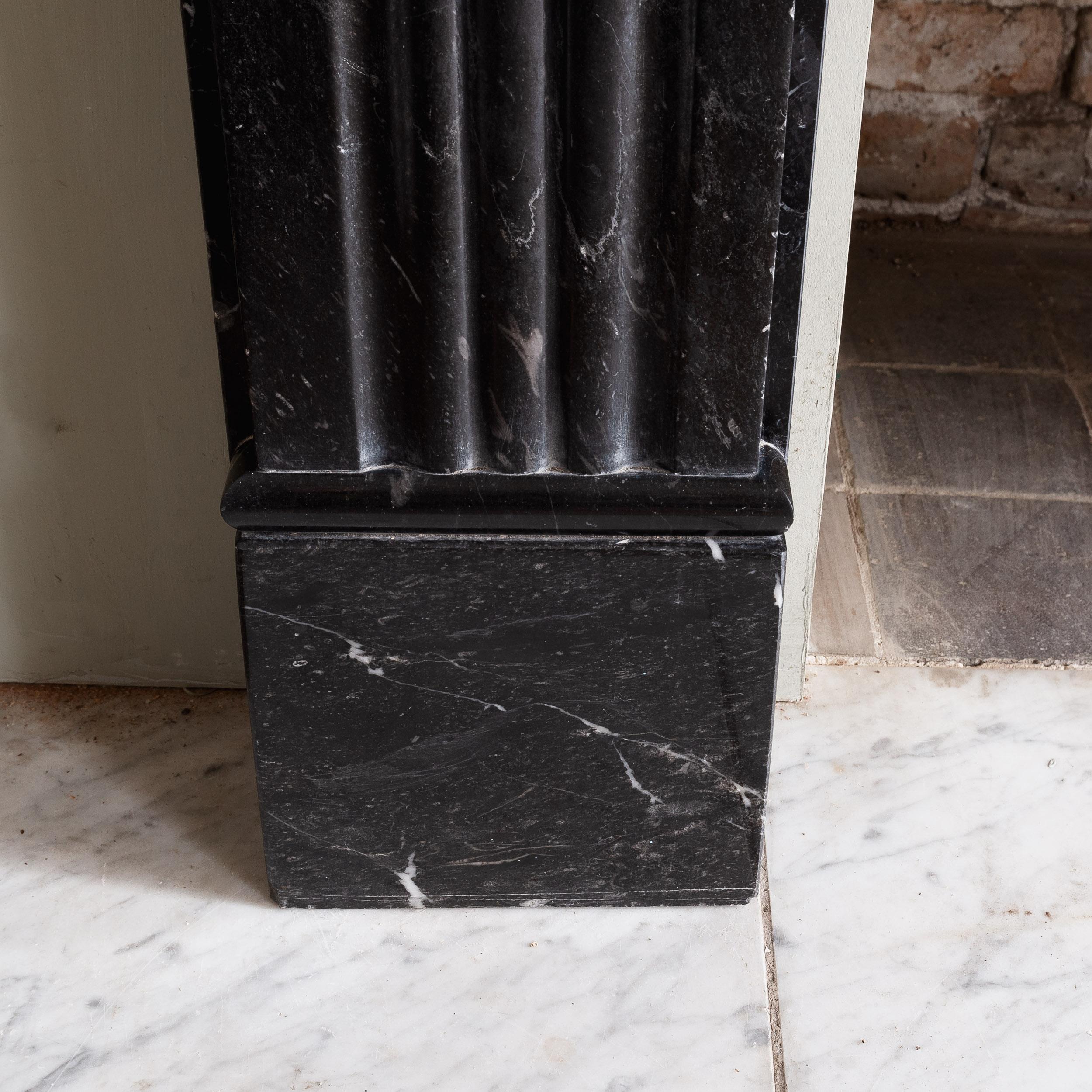 Antique George IV Radstock Black Fireplace For Sale 8