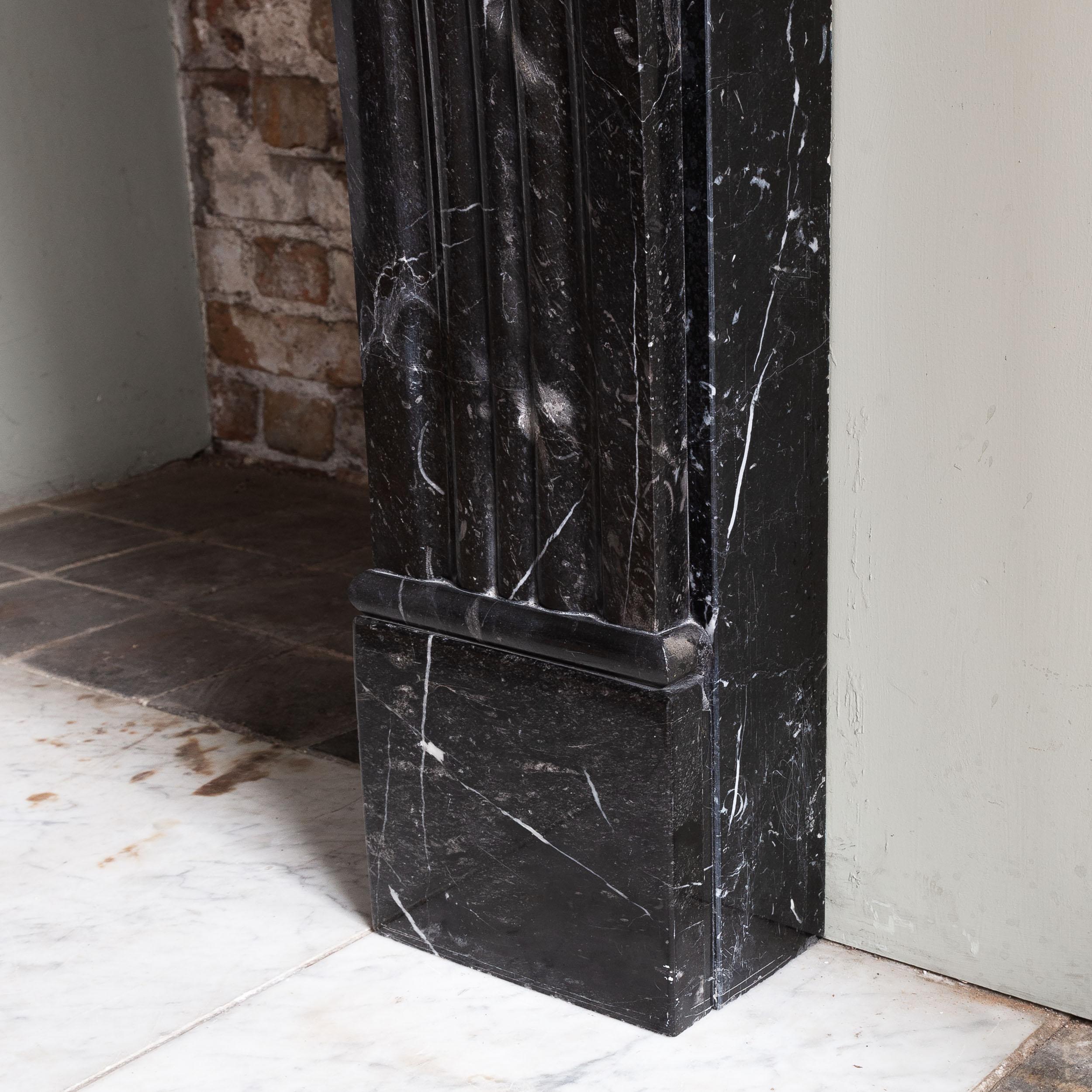 Antique George IV Radstock Black Fireplace For Sale 9
