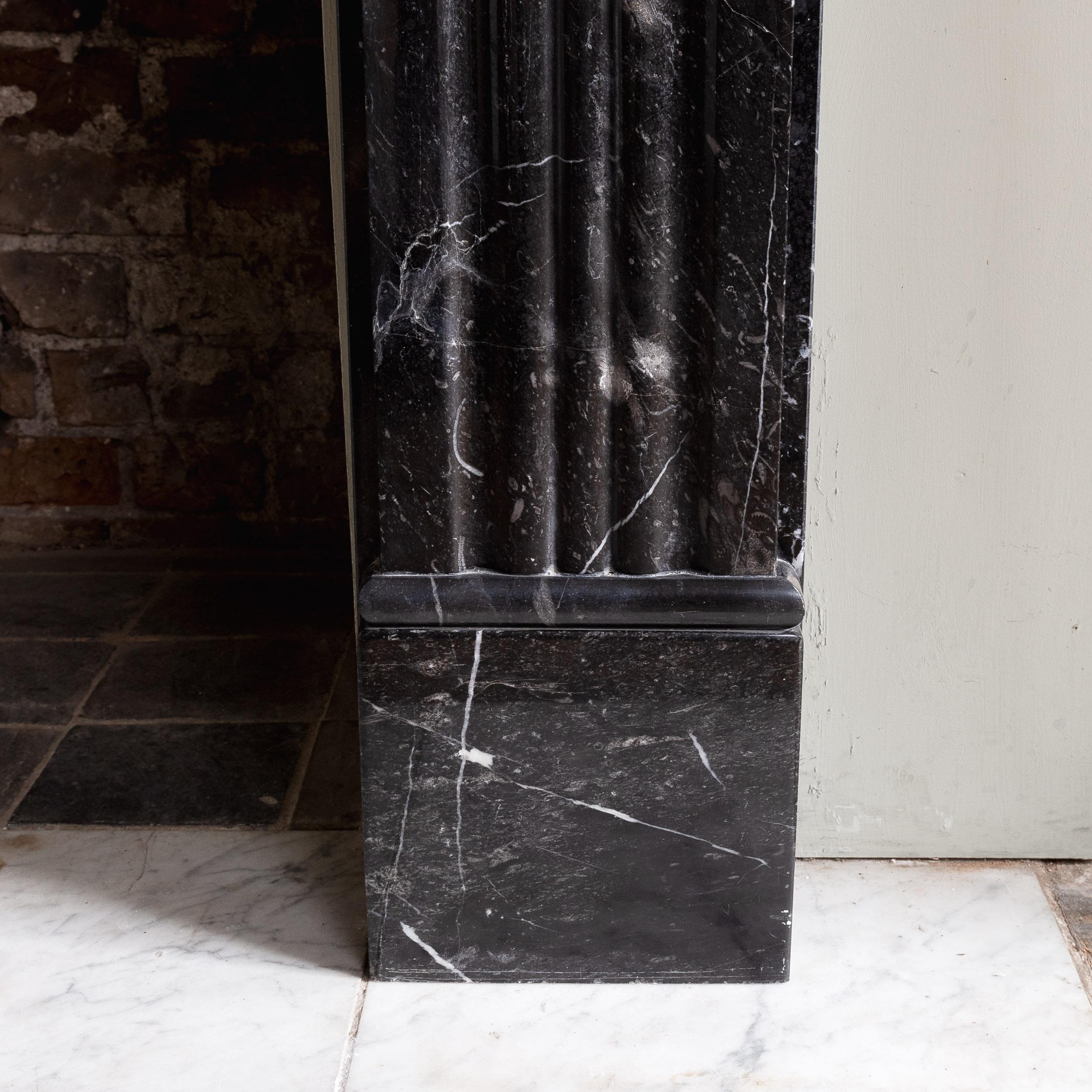 Antique George IV Radstock Black Fireplace For Sale 10