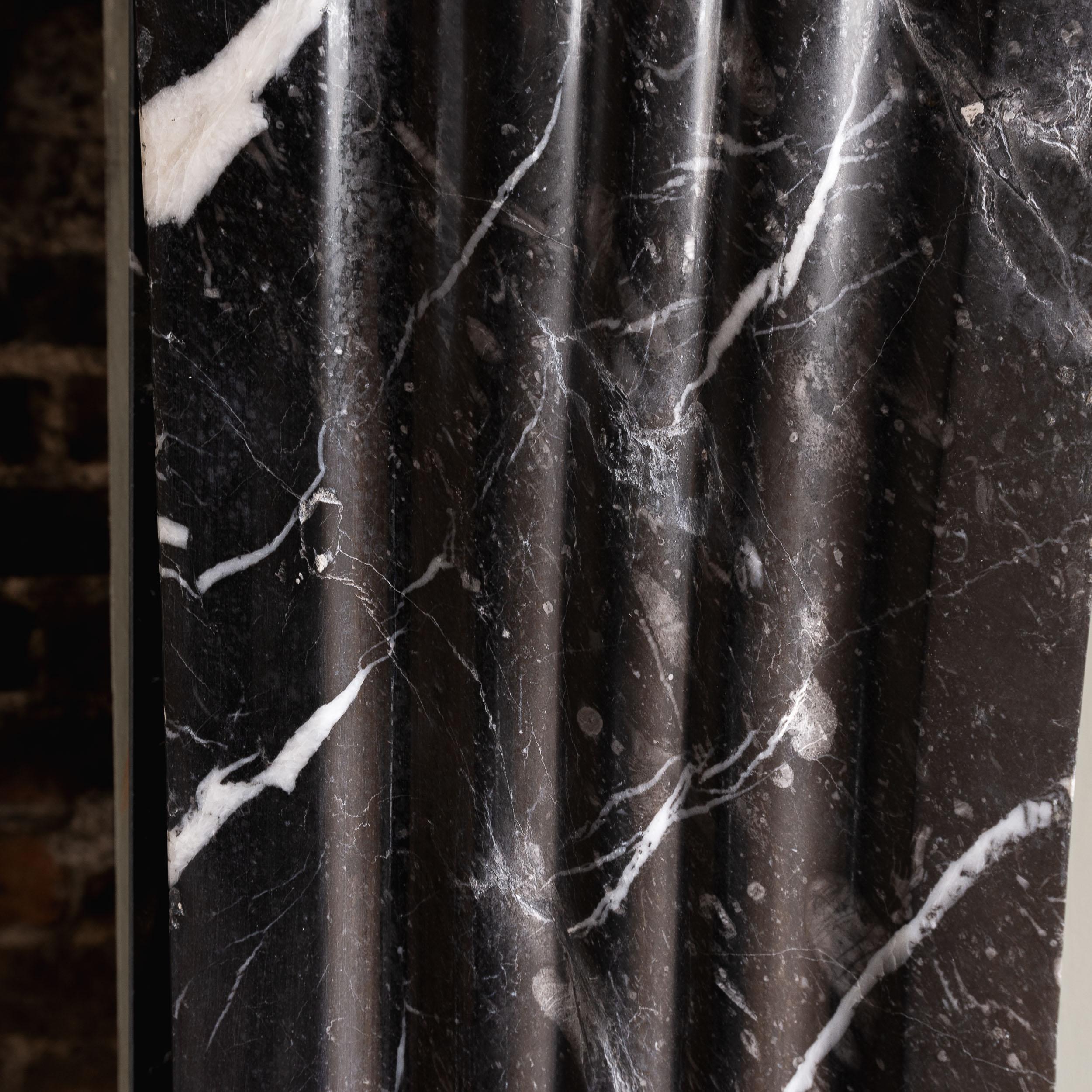 Antique George IV Radstock Black Fireplace For Sale 11