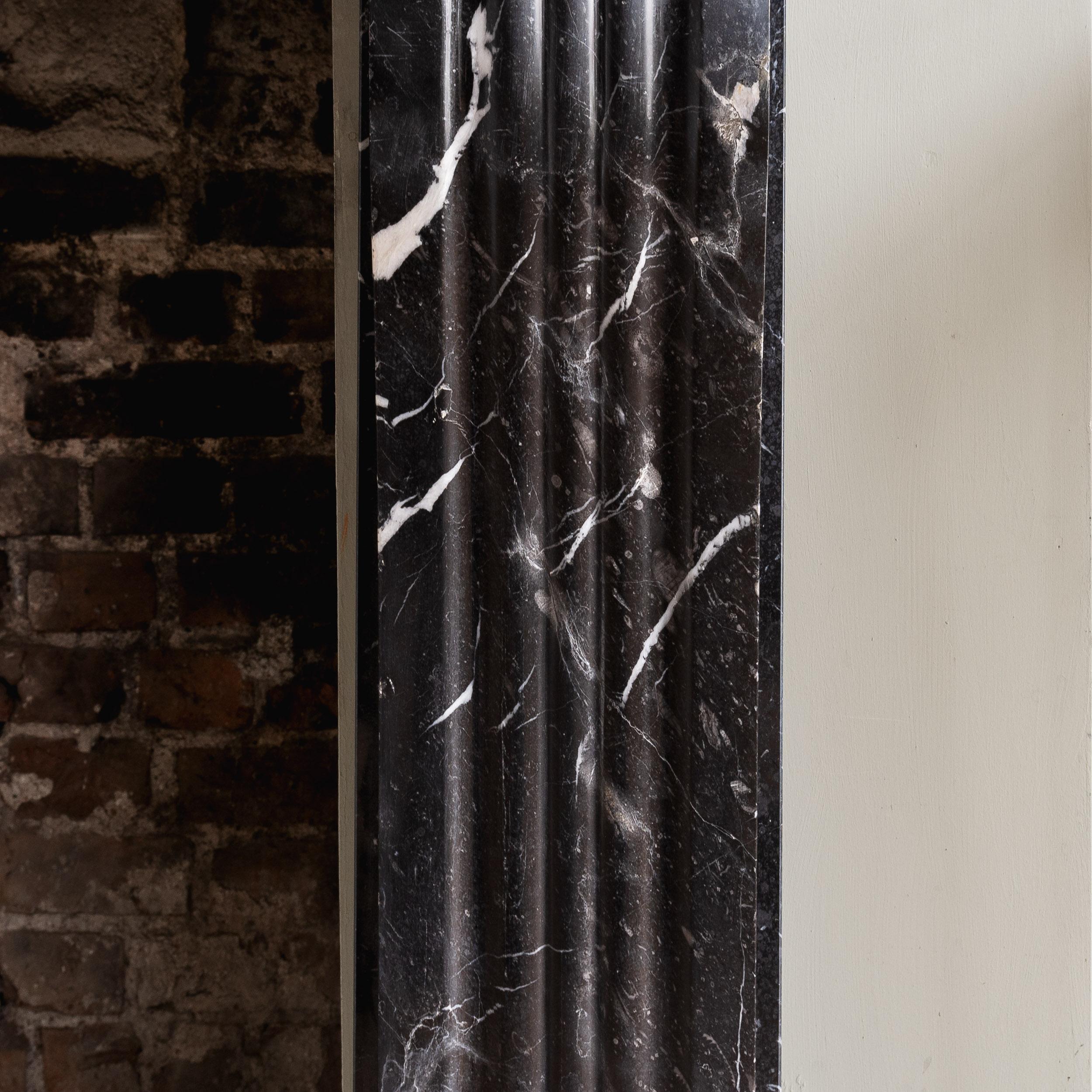 Antique George IV Radstock Black Fireplace In Good Condition For Sale In London, GB