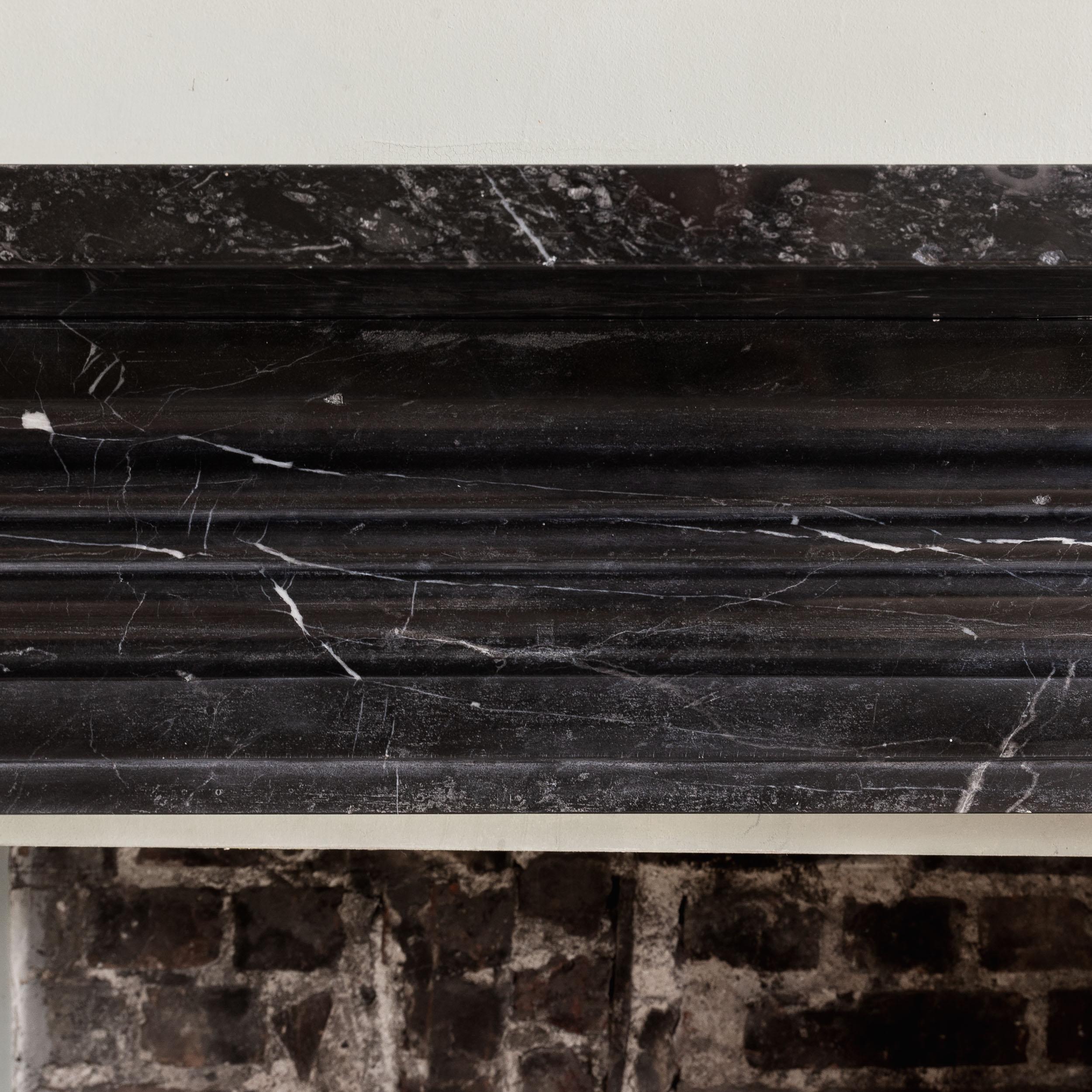 Antique George IV Radstock Black Fireplace For Sale 3