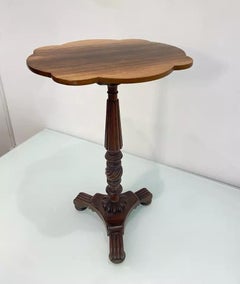 Antique George IV Rosewood Occasional Pedestal Table