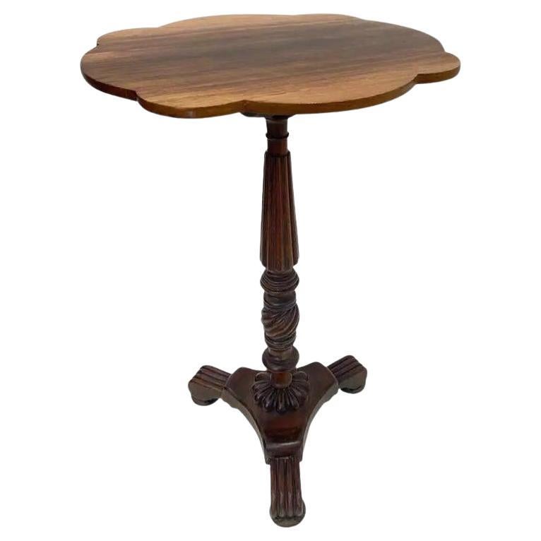 Antiker Palisandertisch George IV Pedestal im Angebot