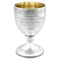 Antique George IV Scottish Sterling Silver Goblet (1820)
