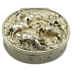 Metal Snuff Boxes and Tobacco Boxes