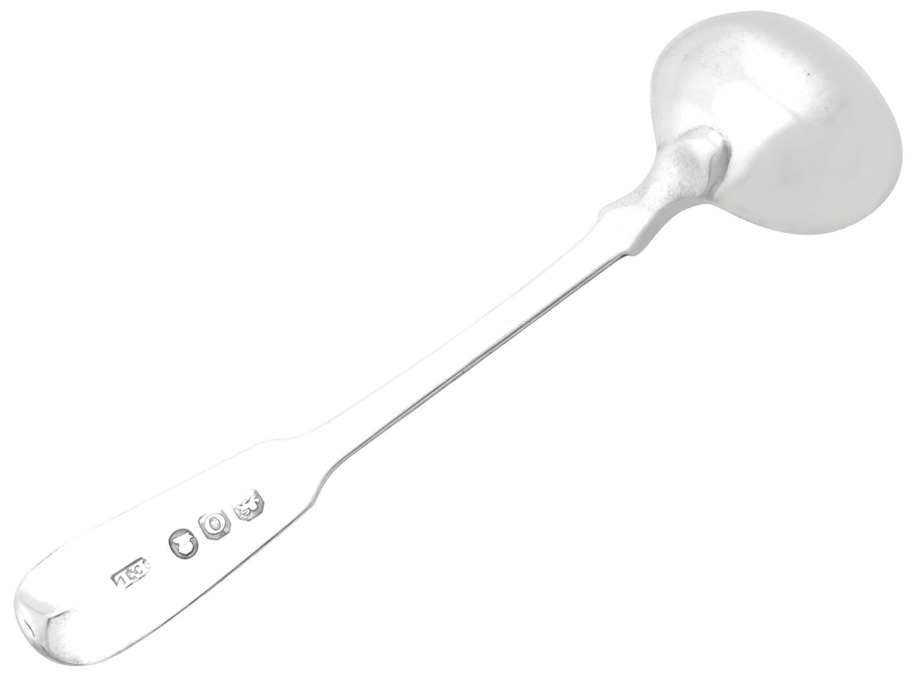 Antico vaso da senape in argento sterling di Giorgio IV (1827) in vendita 2