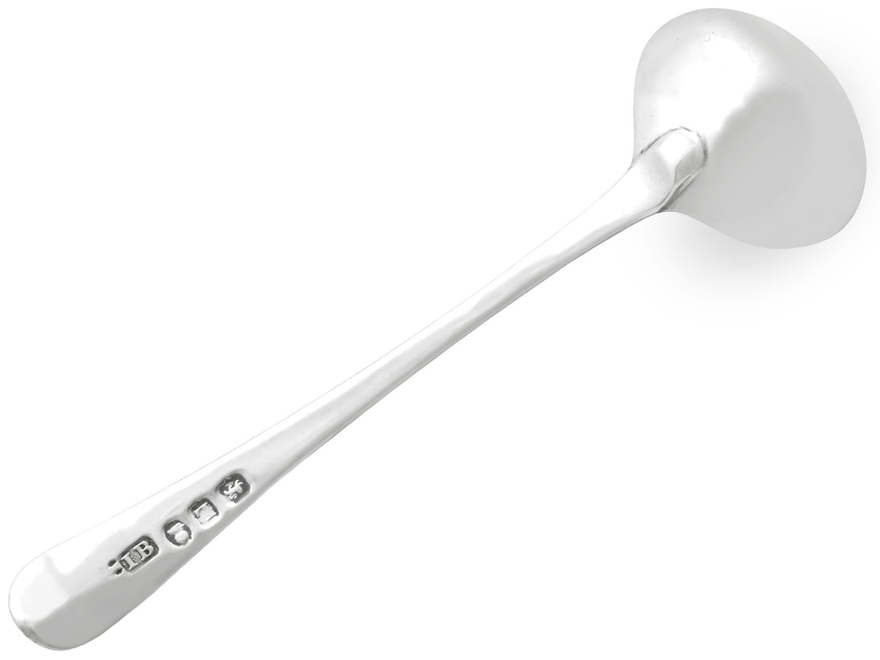 Antico vaso di senape in argento sterling di Giorgio IV in vendita 5