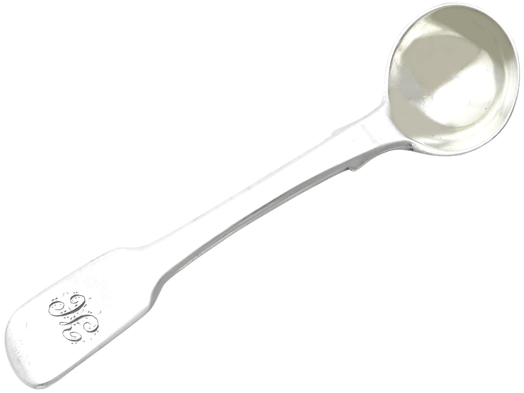 Antico vaso di senape in argento sterling di Giorgio IV in vendita 5