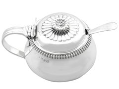 Antique George IV Sterling Silver Mustard Pot