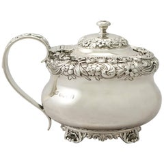 Antique George IV Sterling Silver Mustard Pot