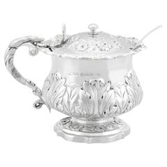 Antique George IV Sterling Silver Mustard Pot