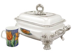 Antique George IV Sterling Silver Soup Tureen