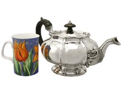 Antique George IV Sterling Silver Teapot
