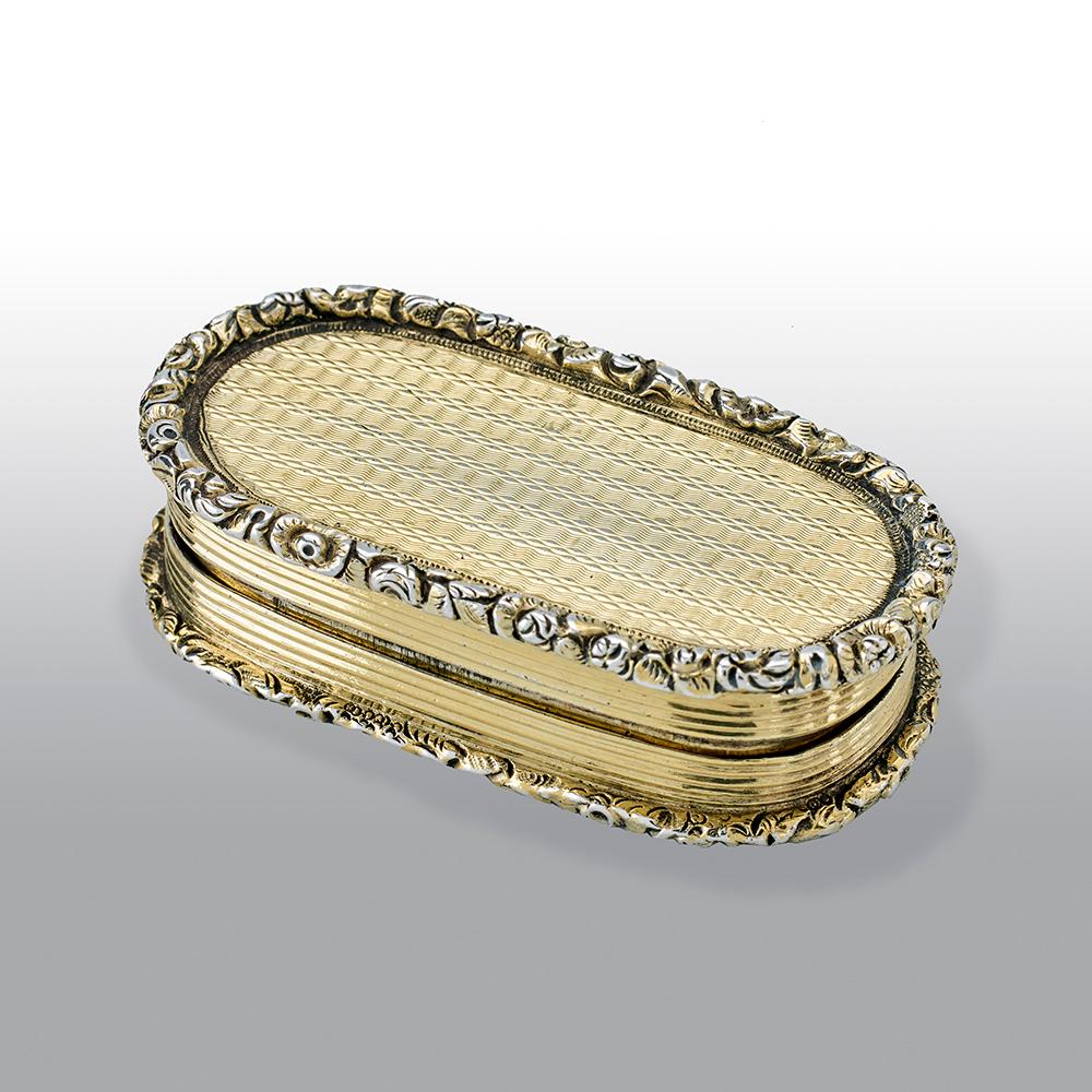 Antique George IV Sterling Silver Vinaigrette William Elliott In Good Condition For Sale In Uckfield, Sussex