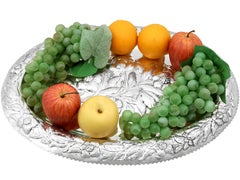 Antique George IV York Sterling Silver Platter/Tray/Centrepiece