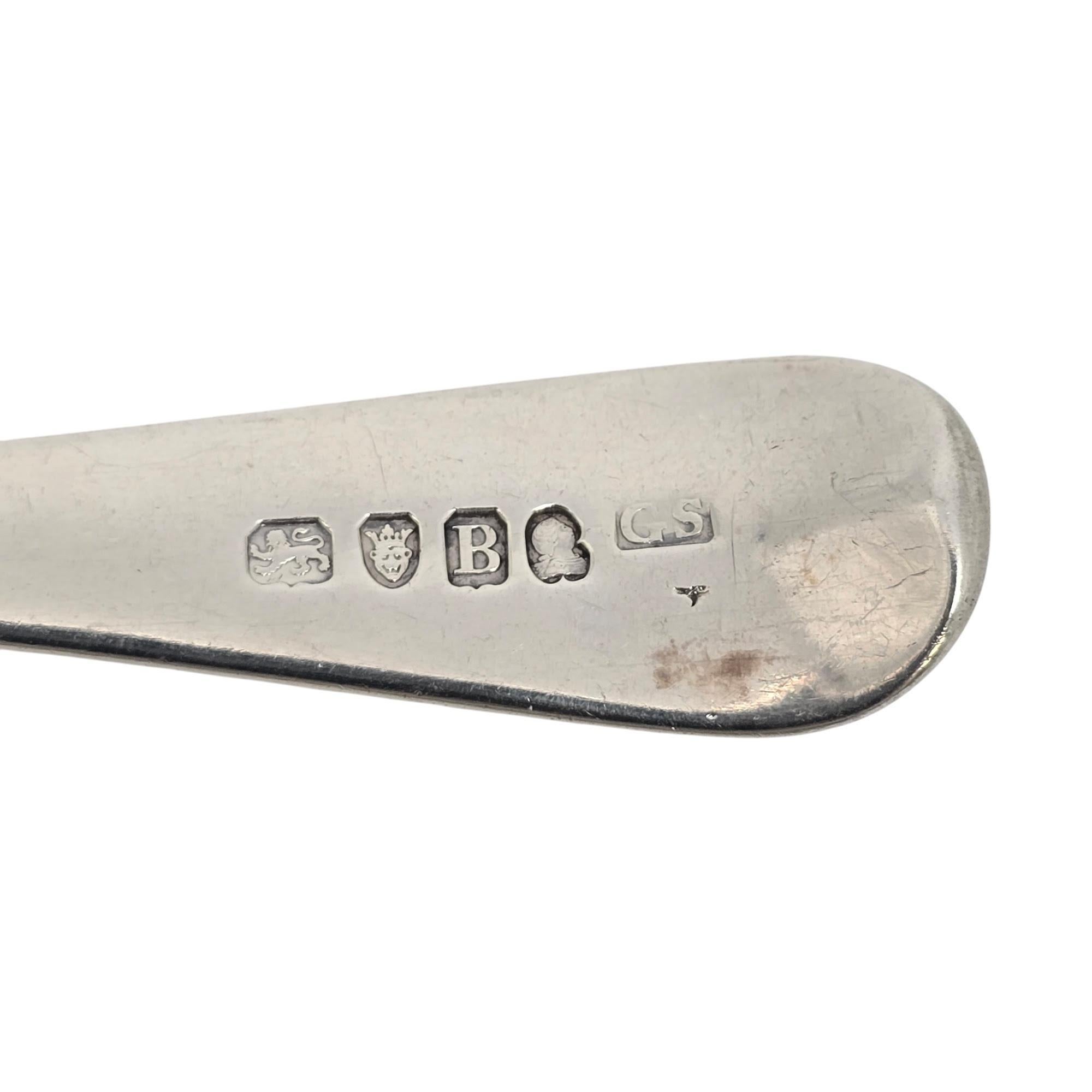Antique George Smith London England Sterling Silver Ladle #21296 For Sale 4