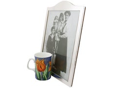 Antique George V 1925 Sterling Silver Photograph Frame