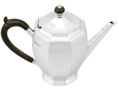 Antique Sterling Silver Teapot by Roberts & Belk Ltd