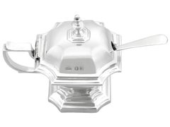 Antike Britannia Standard Silber Senftopf