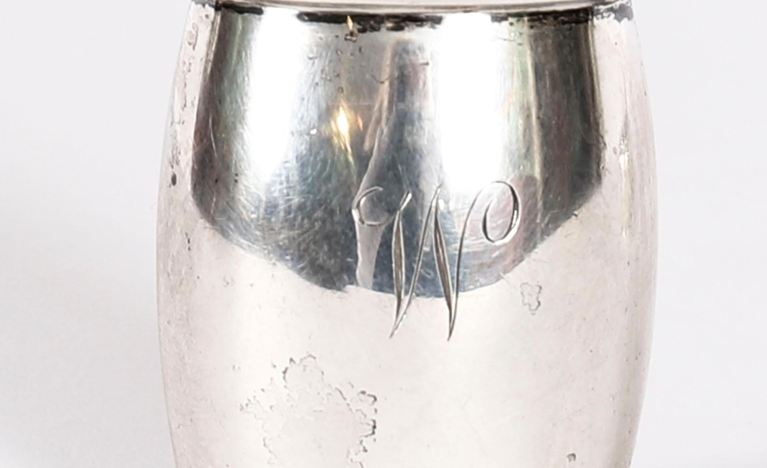 Antike George V Silber Cruet Set William Neale & Son 1934. im Angebot 5