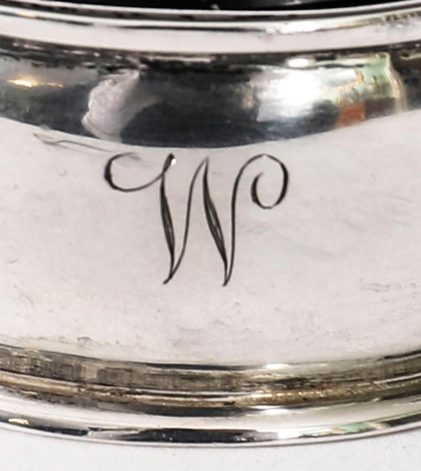 Antike George V Silber Cruet Set William Neale & Son 1934. im Angebot 9