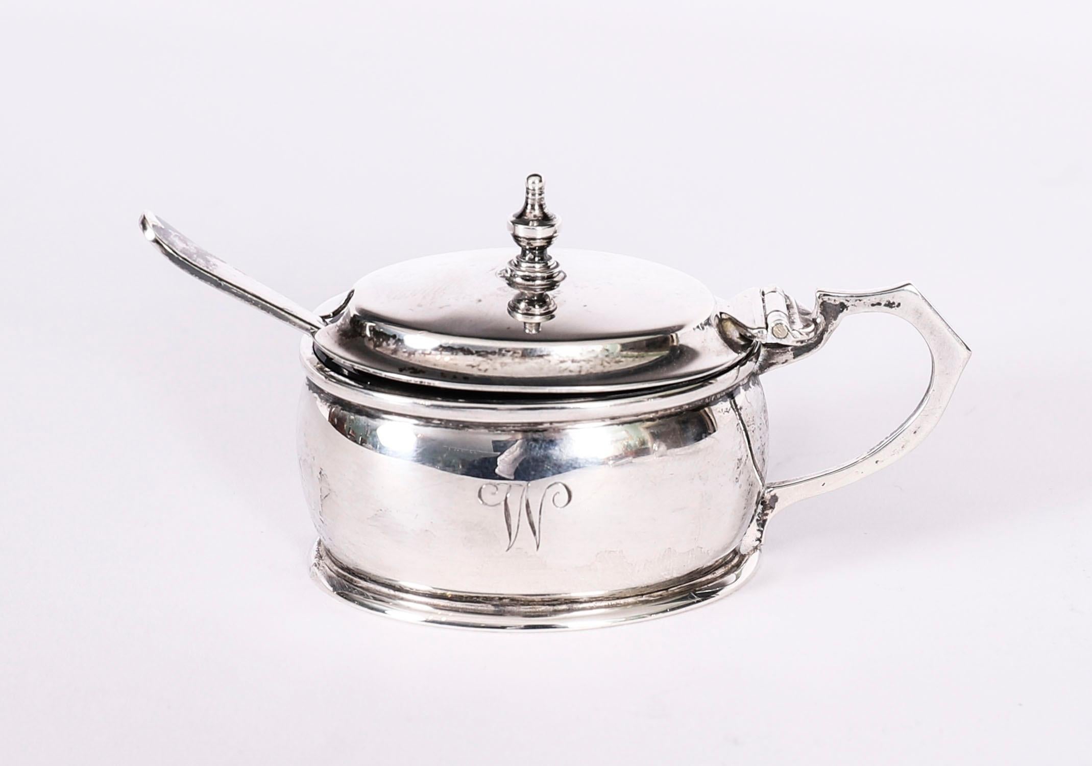 Antike George V Silber Cruet Set William Neale & Son 1934. im Angebot 12