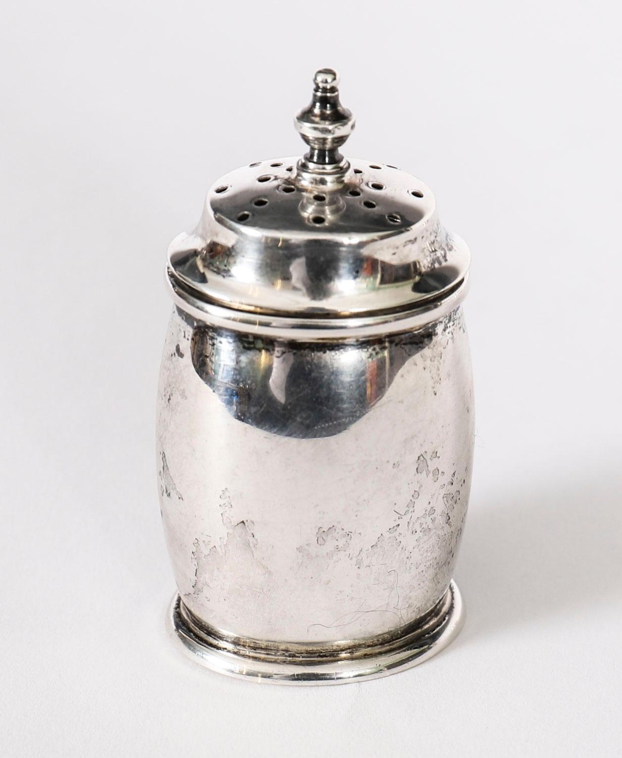 Antike George V Silber Cruet Set William Neale & Son 1934. im Angebot 3