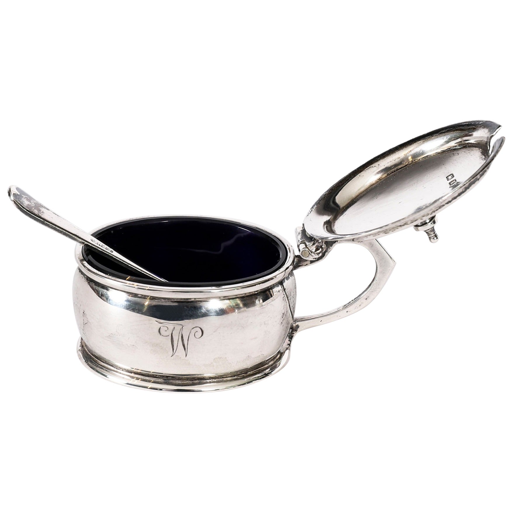 Antike George V Silber Cruet Set William Neale & Son 1934. im Angebot