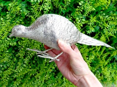 Antique George V Sterling Silver Bird Ornament (1926)