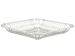 Antique Sterling Silver Bread Dish