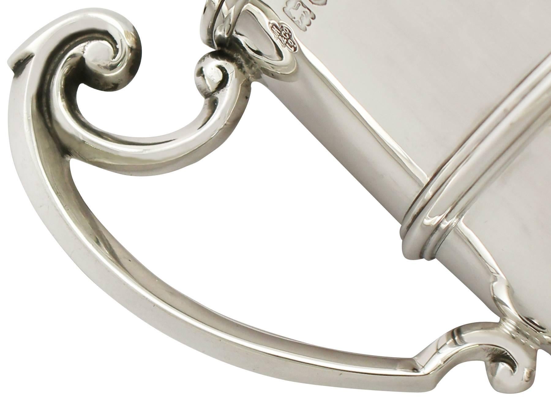 Antique George V Sterling Silver Christening Mug 1