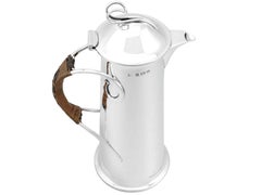 1920s Art Nouveau Sterling Silver Coffee Jug