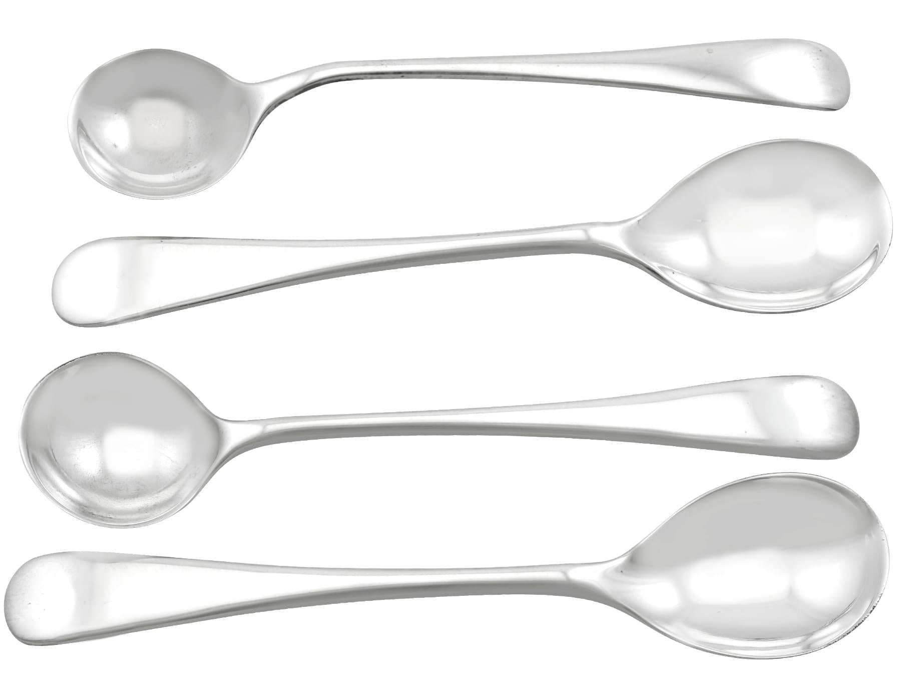 Antico set di condimenti in argento sterling di Giorgio V in vendita 5