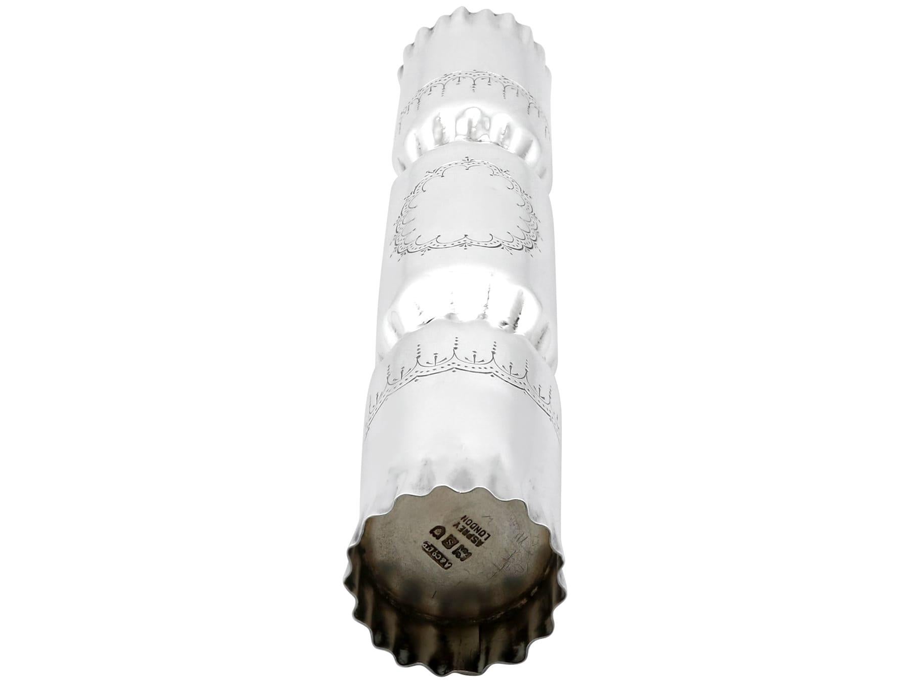 Antiker George V. „Kracker“-Fädenhalter aus Sterlingsilber im Angebot 1